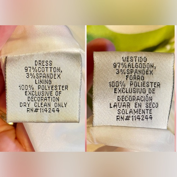 Willow Glenn NY lime green colorful dress size 12 - Picture 8 of 8